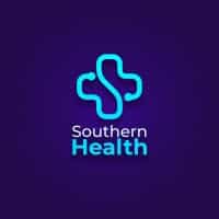 Purple Background with Southern Health Logo